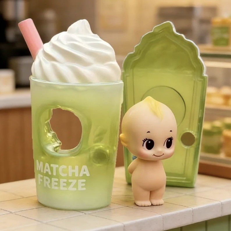 Paws Nova Kewpish Love Summer Series 3.5″ Figure Collectible *MATCHA FREEZE” HTF