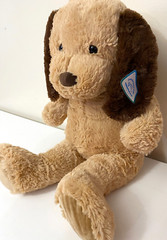 Giant Brown Dog Puppy Plush Toy 31 inch by Jazwares NWT