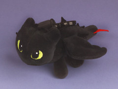 How To Train Your Dragon 3 Toothless Light Fury Keychain keyring Plush Doll 12cm