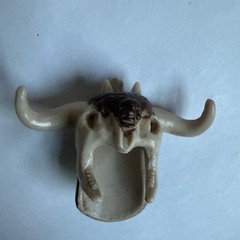 Vintage Indiana Jones 1984 Ljn Temple Of Doom Mola Ram Helmet Accessory READ