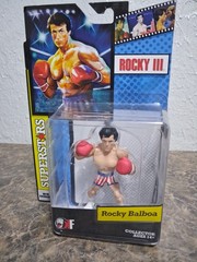 ROCKY BALBOA Rocky III Big Screen Superstars USA TRUNKS RARE VARIANT MOSC NEW T5