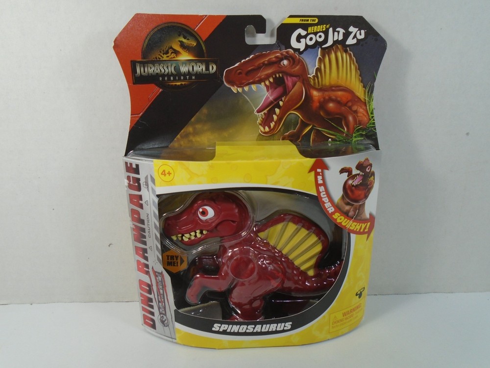 MOOSE TOYS–HEROES OF GOO JIT ZU–JURASSIC WORLD REBIRTH–SPINOSAURUS FIGURE
