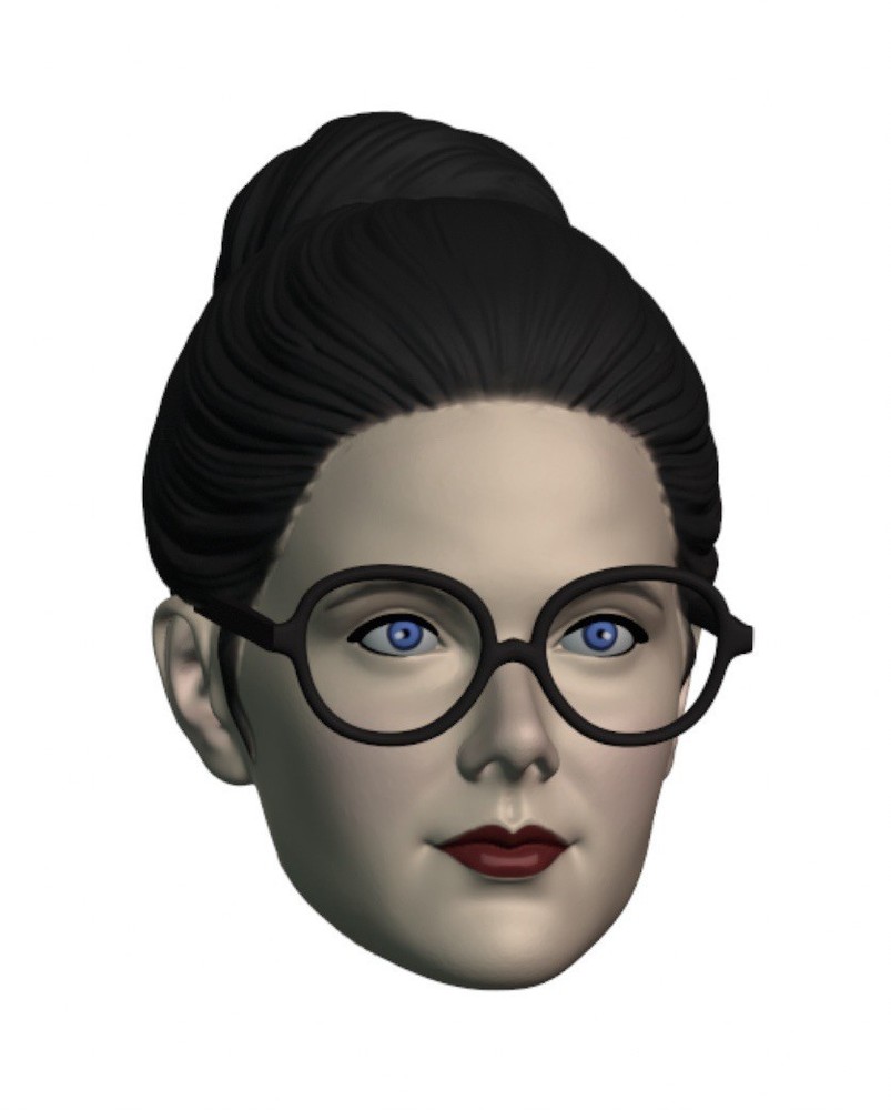 Amazon Lady 3 Custom Action Figure Head 1:9 or 1:6 Mego