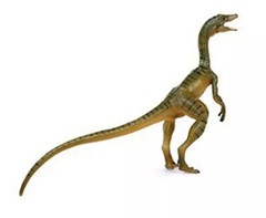 COMPSOGNATHUS Dinosaur Toy Action Figure Small Animal Figurine Doll Gift for Kid