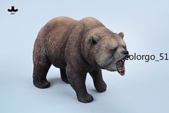 1/6 JXK Brown Bear Model Fierce Animal Soldier Collection GK Statue Toys Resin