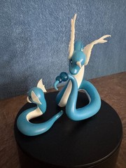 Dragonair and Dratini Figure Set – New Style Pokemon – TAKARA TOMY – Brand New