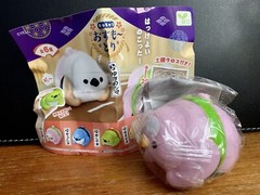 Motchari Osumo-tori Squishy Japan Gacha Toy 2” Pink and White Sumo Bird NEW F/S