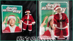 Custom 8″ Mego Arnold Schwarzeneger Howard Jingle all the way Action Figure
