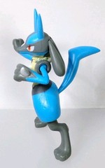 Pokemon Lucario Articulated Battle Ready Figure New Jazwares