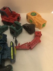 Vintage Battle Builders Parts Lot Toy Biz Circa 1995 Includes Action Figure