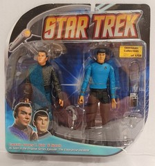 JAMES T. KIRK (ROMULAN) & SPOCK “THE ENTERPRISE INCIDENT” STAR TREK DST 2010