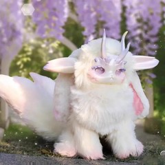 Rabbit Dragon Fantasy Biology 400% Big Doll Blind Box Series,Hairy Cartoon Gift