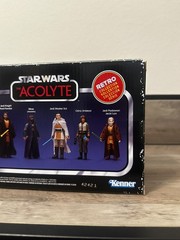STAR WARS Retro Collection The Acolyte Multipack, 3.75 Inch Collectible Action F