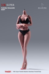 1/6 Large Bust Thin Waist Seamless Body For 12″ Female Action Figure Model YM501