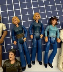 1979 VTG Tonka Toys Play People Action Figures 3.75″ Lot Of 8