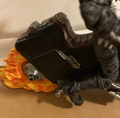 Ghost Rider with Motorcycle Figure Marvel Legends Series 2002 or 2003 Toy Biz