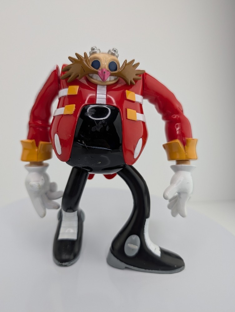 Dr Robotnik Eggman 6″ Figure Toy Island 2000 Sonic Hedgehog Vintage Toy SEGA