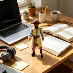 Backrooms Movie Captain Clark Plush With Hat Movie Character Toys