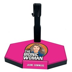 1/6 Action Figure Display Stand Fit for The Bionic Woman FEMBOT Jaime Sommers