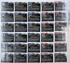 GI Joe 50th Anniversary Spanish Portuguese File Card Lot of 33