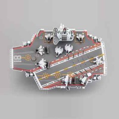 (Type 003 Large)-Chinese Navy Aircraft Carrier No. 003 Fujian 3D Printed Model