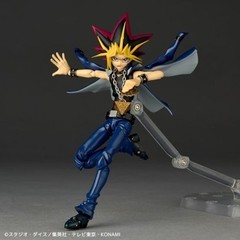 Kaiyodo Revoltech Yu-Gi-Oh! Duel Monsters Yami Yugi Figure w/ Bonus