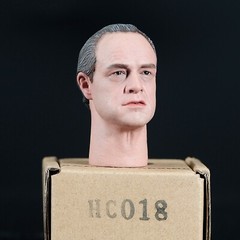 1/6 Marlon Brando Man Male Head Sculpt Fit 12″ Hot Toys Body Action Figure