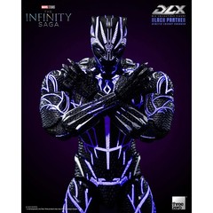 Threezero Marvel Infinity Black Panther Kinetic Energy Charged DLX Action Figure