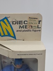 1979 MEGO BATMAN DIECAST 5.5 INCHES POSEABLE NEW IN BOX DAMAGED BOX