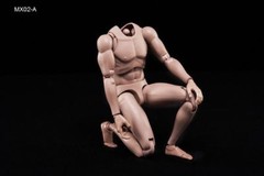 1/6 Standard Shoulder Male Body MX02-A Suntan Skin Strong Muscle Action Figure
