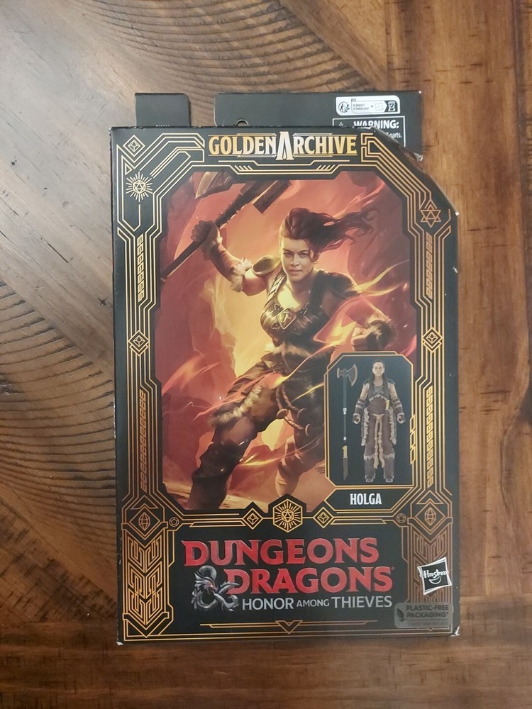 Dungeons & Dragons Honor Among Thieve Golden Archive Holga 6″ Figure Sealed.