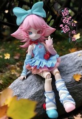 Mogo Bloom Mushroom 14.2cm/5.5In Confirmed Bjd Doll Dressable Action Figure Toy