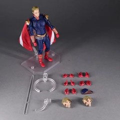 Homelander The Boys No. 151 Battle Damaged Articulated Action Figure Collectible