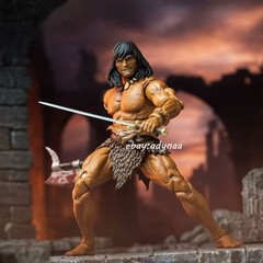 HC Studio Battle Of The Black Stone Barbarian Conan 1/12 Action Figure In Stock