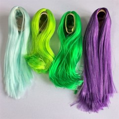 1/6 Female Artificial Hair Wig Cover Model For 12″Action Figure Head Body Toy
