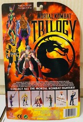 Toy Island 1994 Mortal Kombat Trilogy Shao Kahn original MOC sealed nice