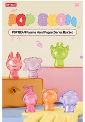 Authentic Pop Mart Pop Bean Pajama Party Hand Puppets Laububu Molly New Sealed