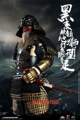 COOMODEL SE074 Japanese Samurai METAL BLACK LION ARMOR 1/6 LEGENDARY VER figure