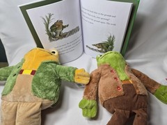 + Frog And Toad Plushies And Book Set Arnold Lobel Very HTF! NWT Kohls So Cute!