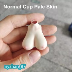 1:12 Big Bust Breast Cover Replacement Model Fit 6” Female Action Figure Doll