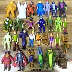 Different 5inch Scooby Doo Gang Mates Zombies Monster Villains Movies Figures