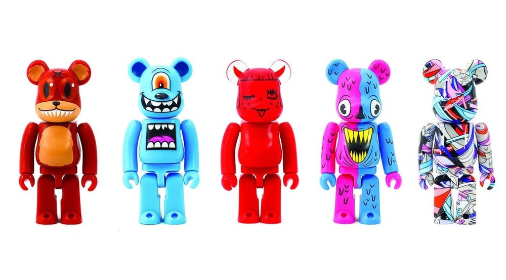 DesignerCon Artist Series 2 BE@RBRICK set 100% DCON 2020