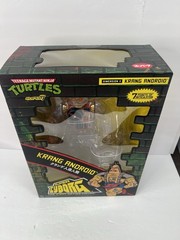 Super7 TMNT Krang Android Super Cyborg Action Figure Clear Articulated 2024 New