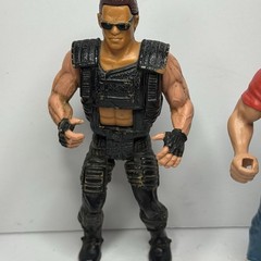 Vintage 90s Arnold Schwarzenegger Movie Figure Lot Terminator & Last Action Hero