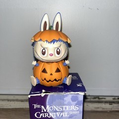 The Monsters Labubu Carnival Halloween Series Pumpkin Monster USA Stock