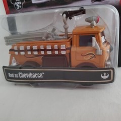 Disney Pixar Cars Star Wars Weekends Red as Chewbacca 2014 Rare Hard to Find
