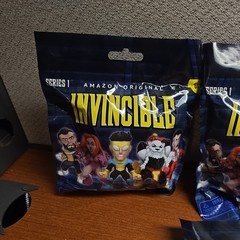 Invincible Series 1 Phatmojo 3” Mini Figure Mystery Blind Box Lot of 2 + 1 open
