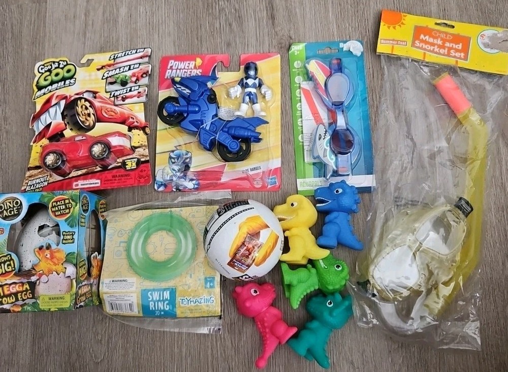 Lot Of Toys ~ Boys Box Set ~ Boys Swimming Gift ~ Age 4 And Up