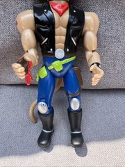 Vintage 1993 Biker Mice From Mars Throttle Action Figure Galoob