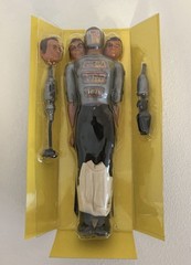 KENNER SIX MILLION DOLLAR MAN MASKATRON ENEMY ROBOT REPRODUCTION BOX W/INSERT.